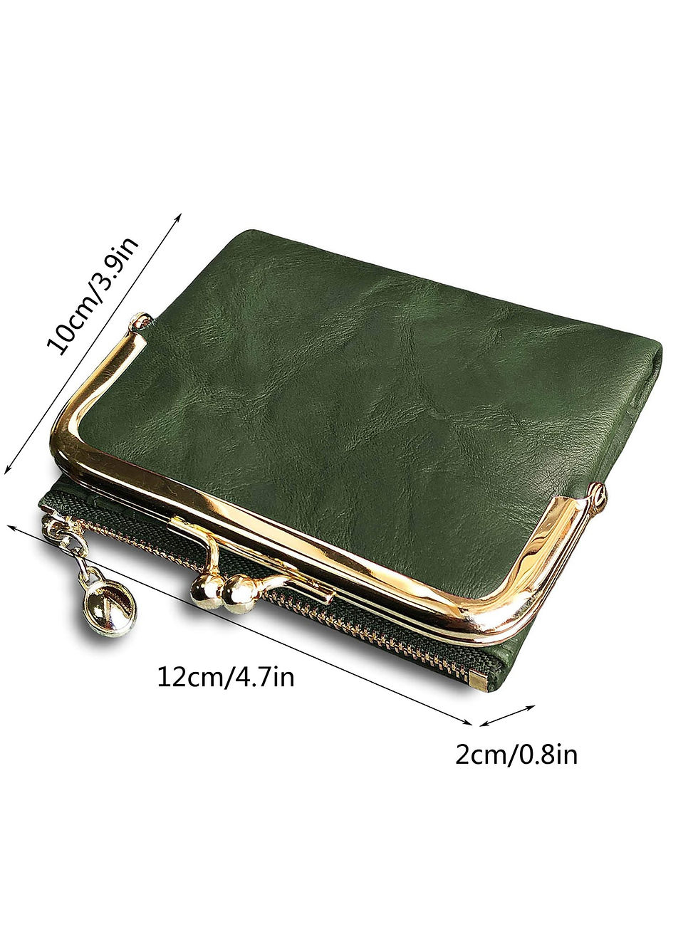 Thumbnail: MIYIN Womens Wallet Small Rfid Ladies Compact Bifold Leather Vintage Coin Purse