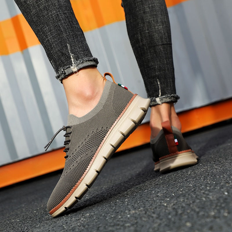Thumbnail: New Stylish Mens Casual Shoes Spring Flyknit Sneakers