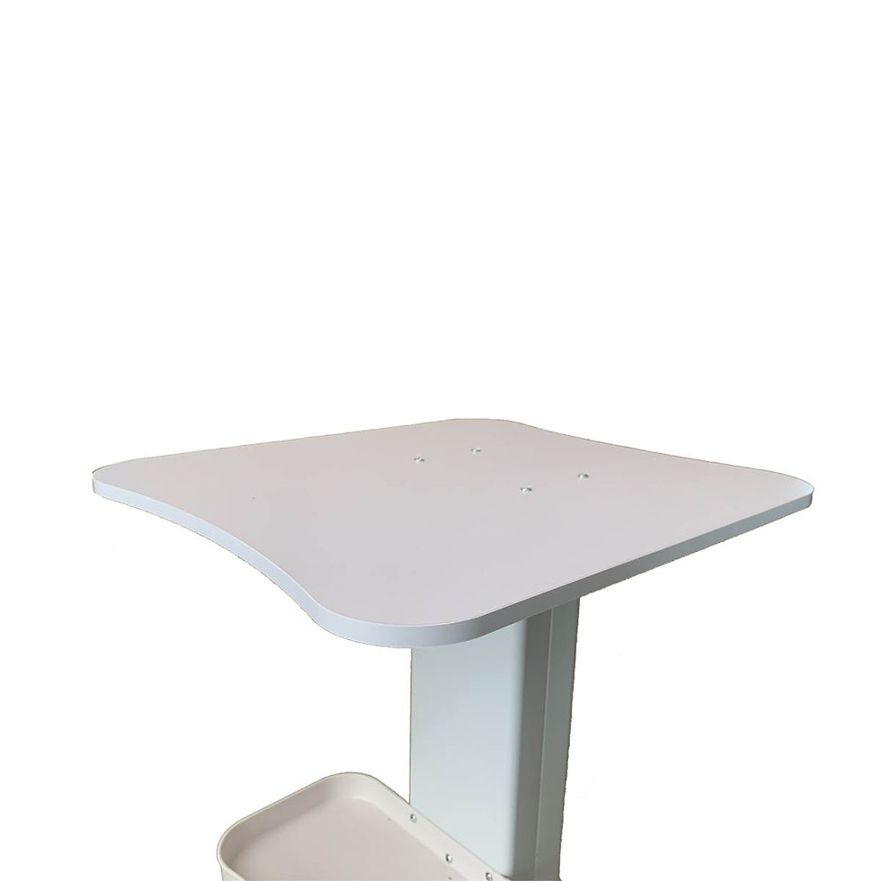 Thumbnail: Beauty Hair Instrument Tray Cart Aluminum SPA Rolling Salon Trolley  Roller Sal