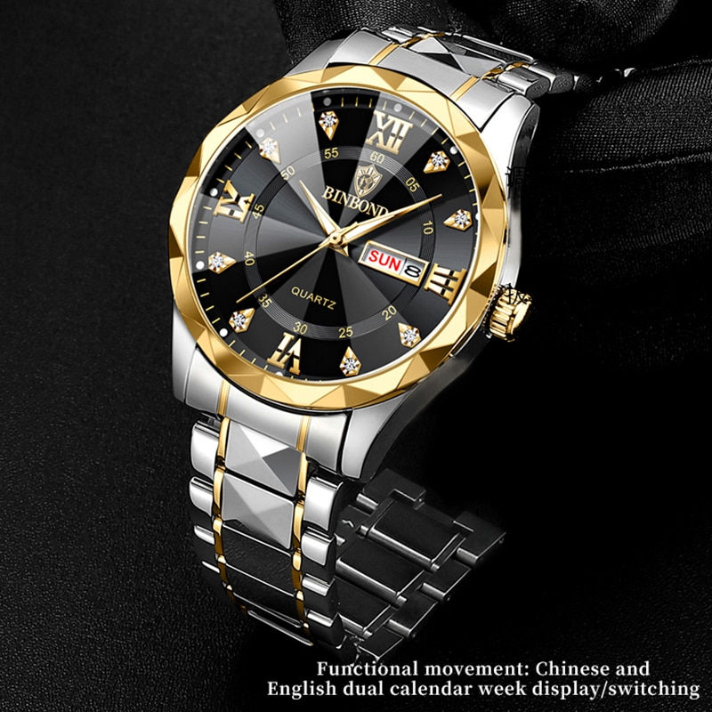 Miniatyrbild: 2023 Fashion Business Watch Men Warterproof Sports Mens Watch Top Brand Luxury