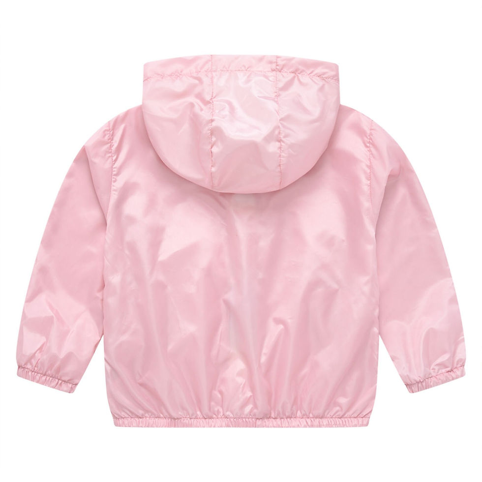 Thumbnail: Baby Boys Girls Sunscreen Jackets Soild Colour Hooded Toddler Outerwear Zipper