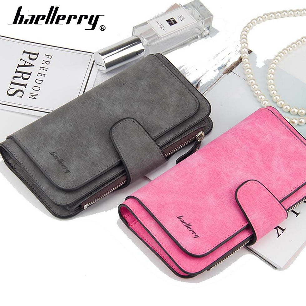 Thumbnail: 2023 Women Wallets Fashion Long PU Leather Top Quality Card Holder Classic Fema