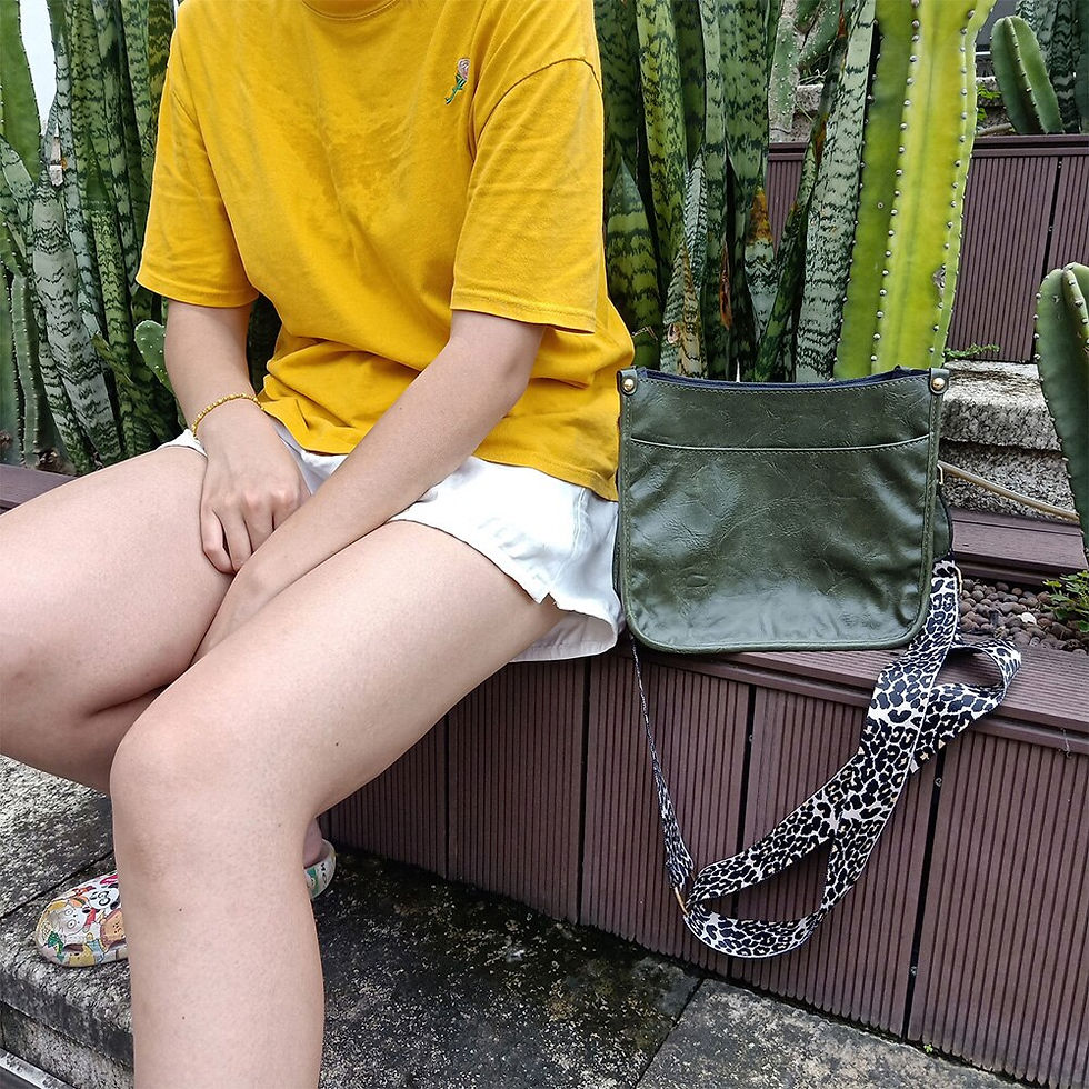 Imej kecil: Green Crossbody Bag Evening Bags for Women USA Local Warehouse Leopard