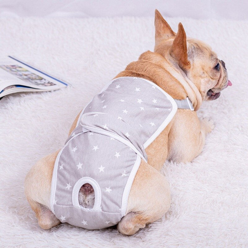 Thumbnail: Pet Diapers Dog Shorts Jumpsuit Adjustable Suspenders Physiological Pants Under