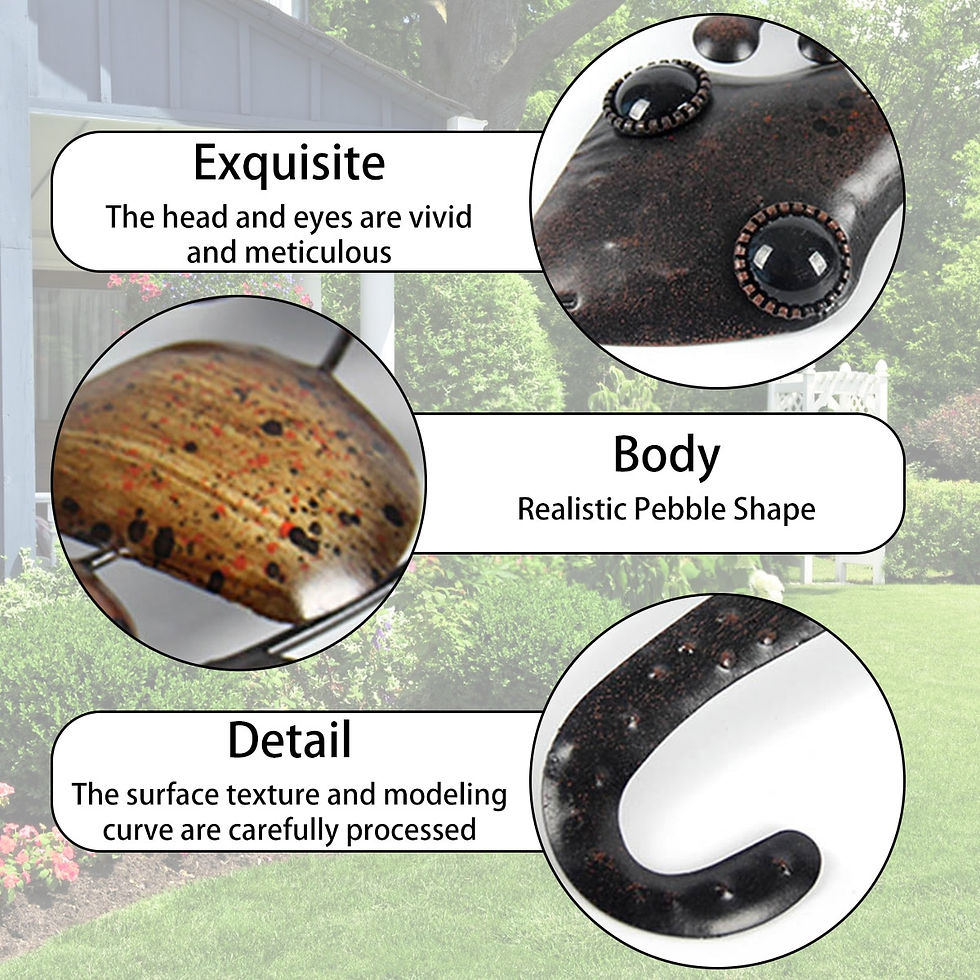 Thumbnail: Gecko Wall Decor Metal Gecko Wall Art 3D Lizard Metal Wall Decor Decorative