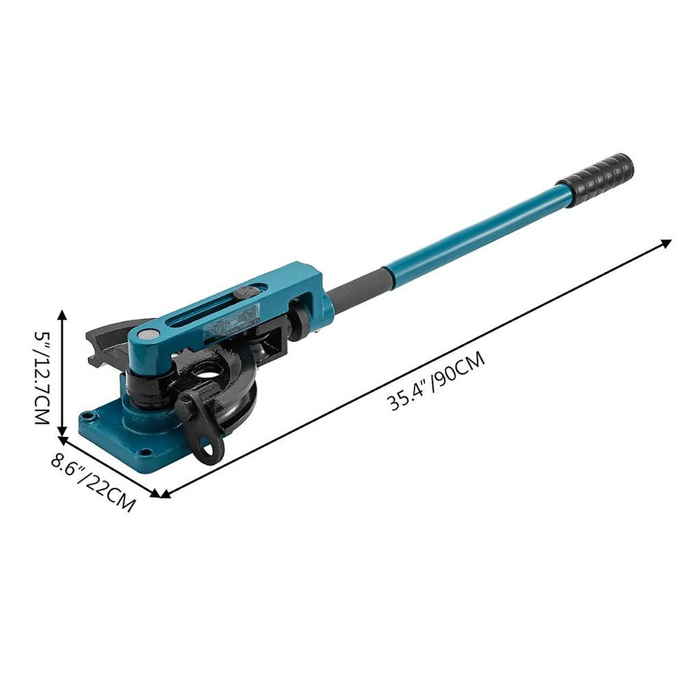 Thumbnail: VEVOR Manual Pipe Bender Dia 10-25mm Multifunction Steel Copper Tube