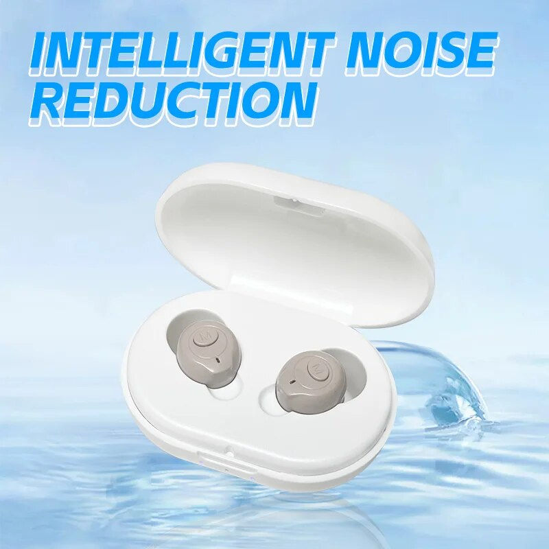 Thumbnail: Mini PortableMobile Hearing Aid Rechargeable Magnetic Charging Compartment Styl