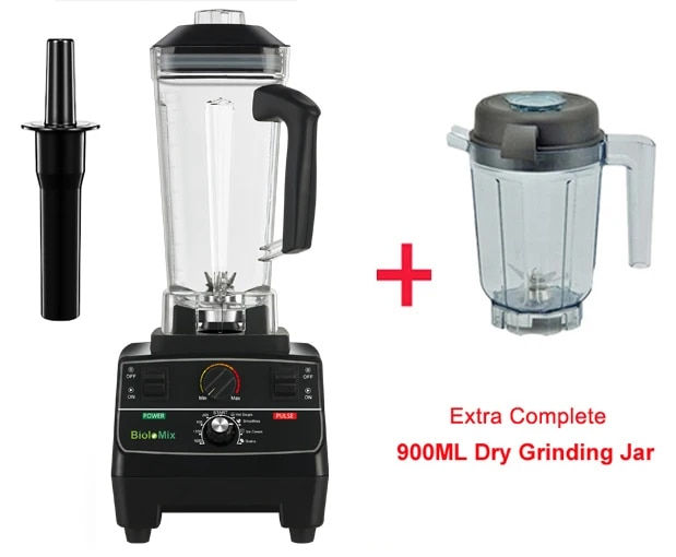 BioloMix BPA Free 2L Jar 2200W Professional Smart Timer Pre-programed Blender M