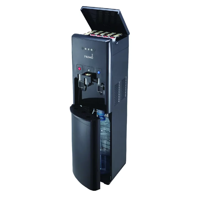 Htrio Coffee K-Cup Water Dispenser Bottom Loading, Hot/Cold Temperature, Black