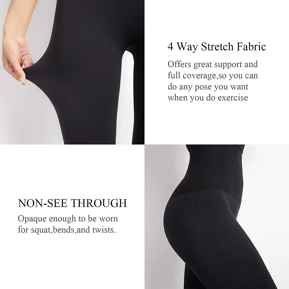 Thumbnail: NEW2023 Women Leggings High Waist Shapewear Compression Leggings Leg