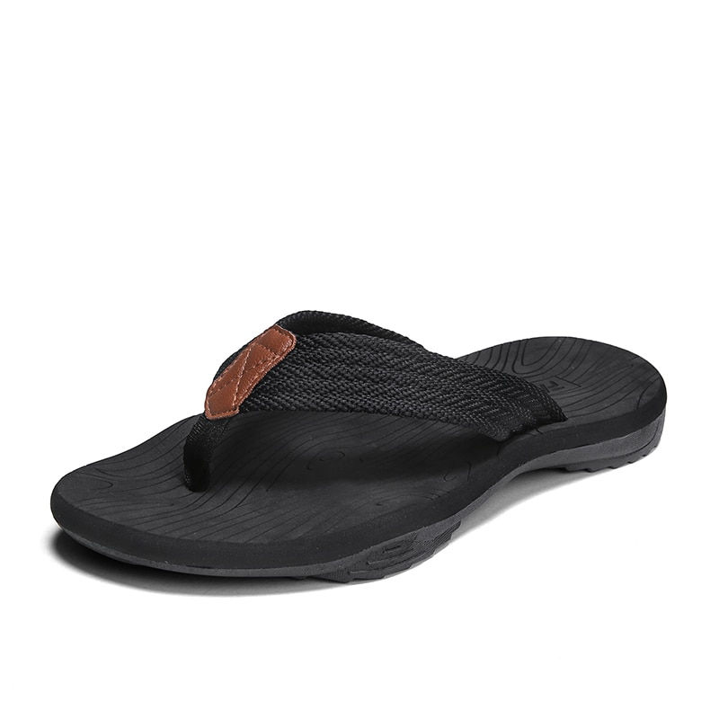 الصورة المصغرة: Jumpmore Shoes Men Flip Flops Fashion Mens Sandals Outdoor Soft Summer Slippers