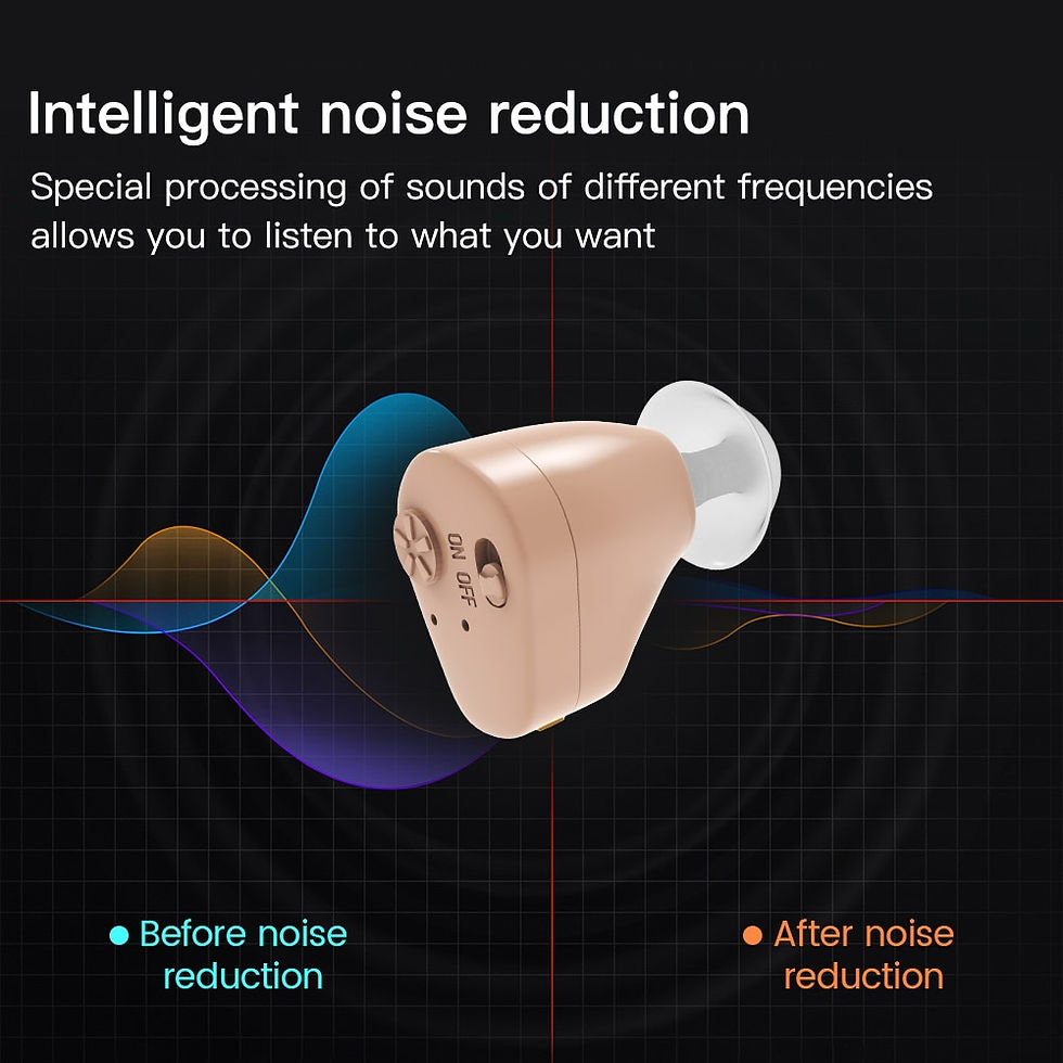 Miniaturebillede: Yongrow Hearing Aids Rechargeable Sound Amplifier Hearing Aid for the Deafness