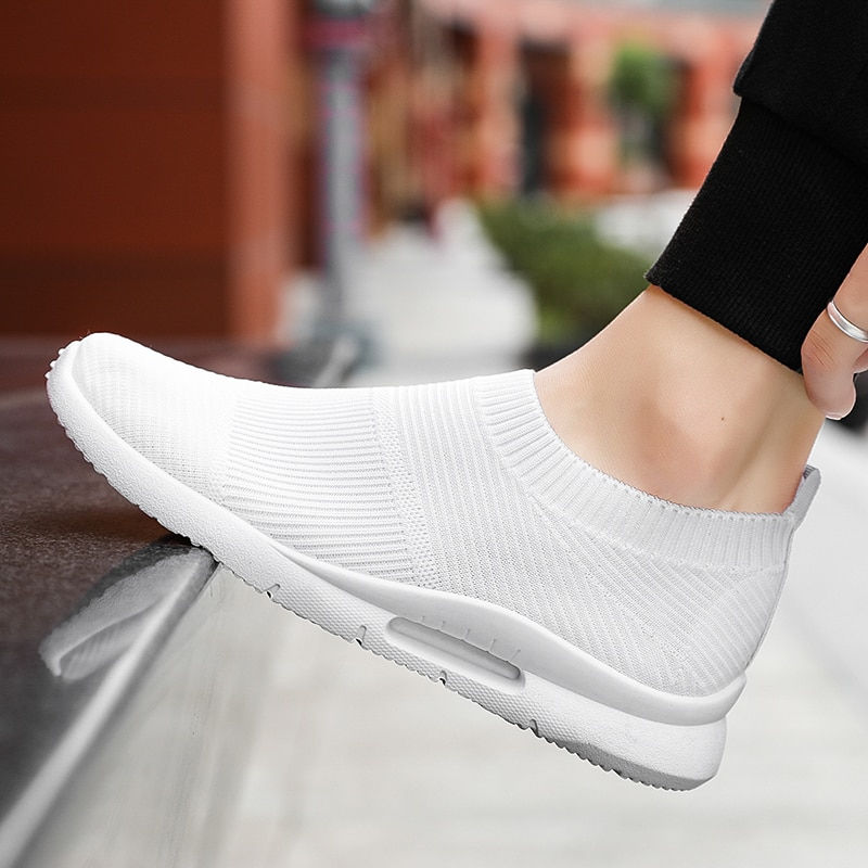 थंबनेल: Damyuan Men Light Running Shoes Jogging Shoes Breathable Man Sneakers Slip on L