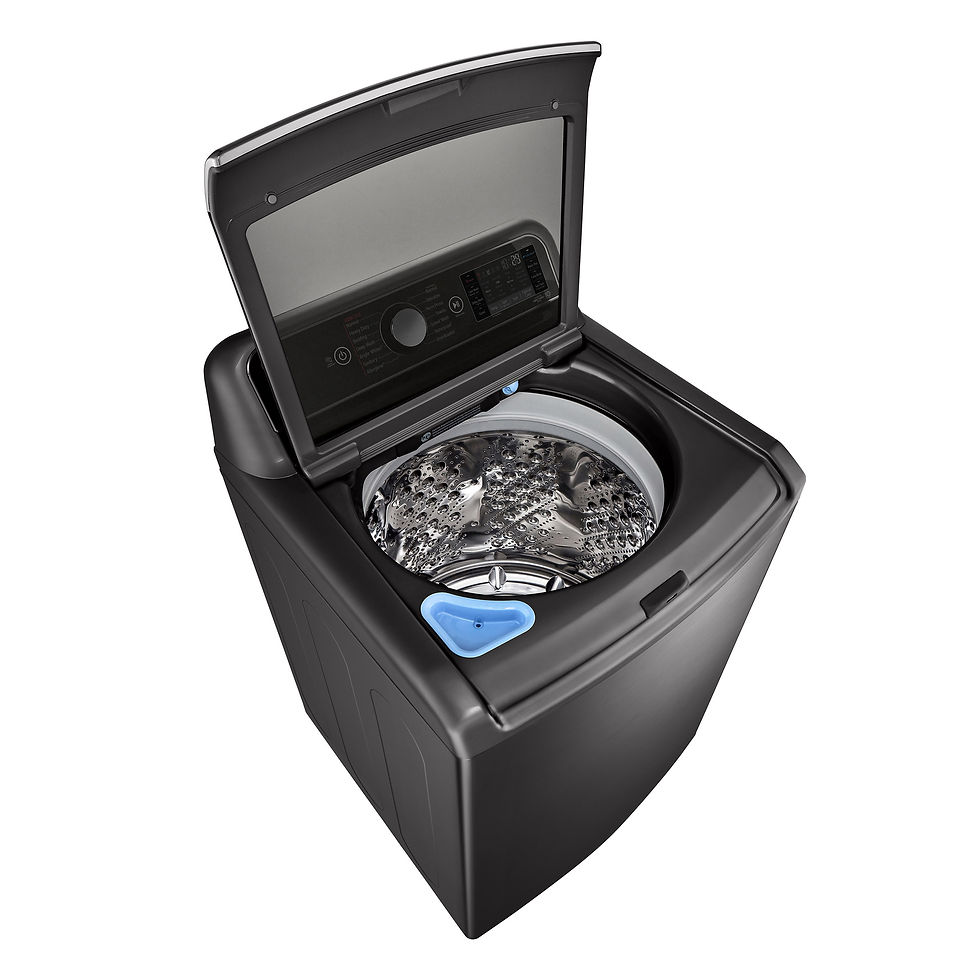 Thumbnail: LG 5.5 cu. ft. Top Load Washer with Allergiene Cycle and 7.3 cu. ft. ELECTRIC D