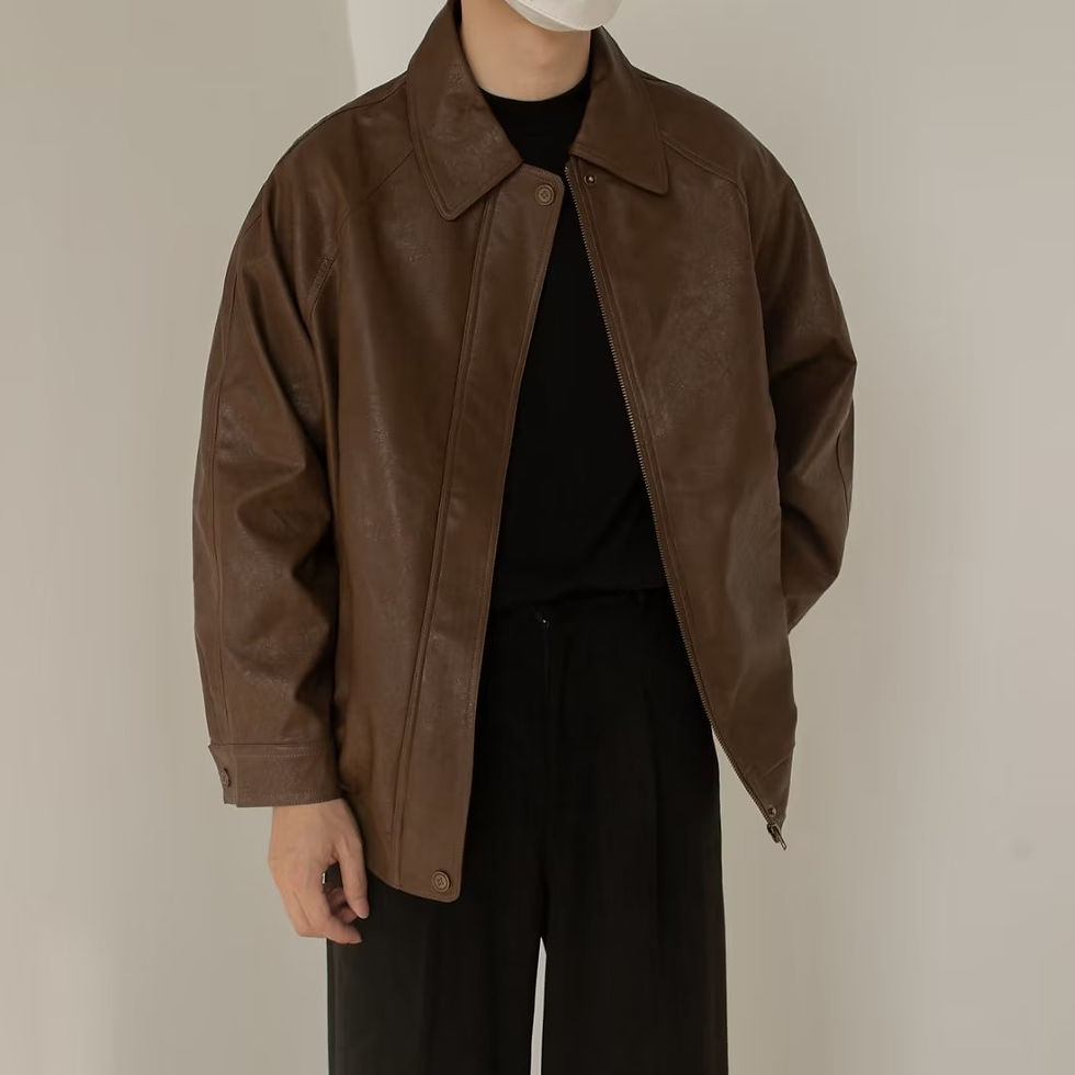 Thumbnail: Personalized Fashion Haulage Motor Coat Men's Fashion