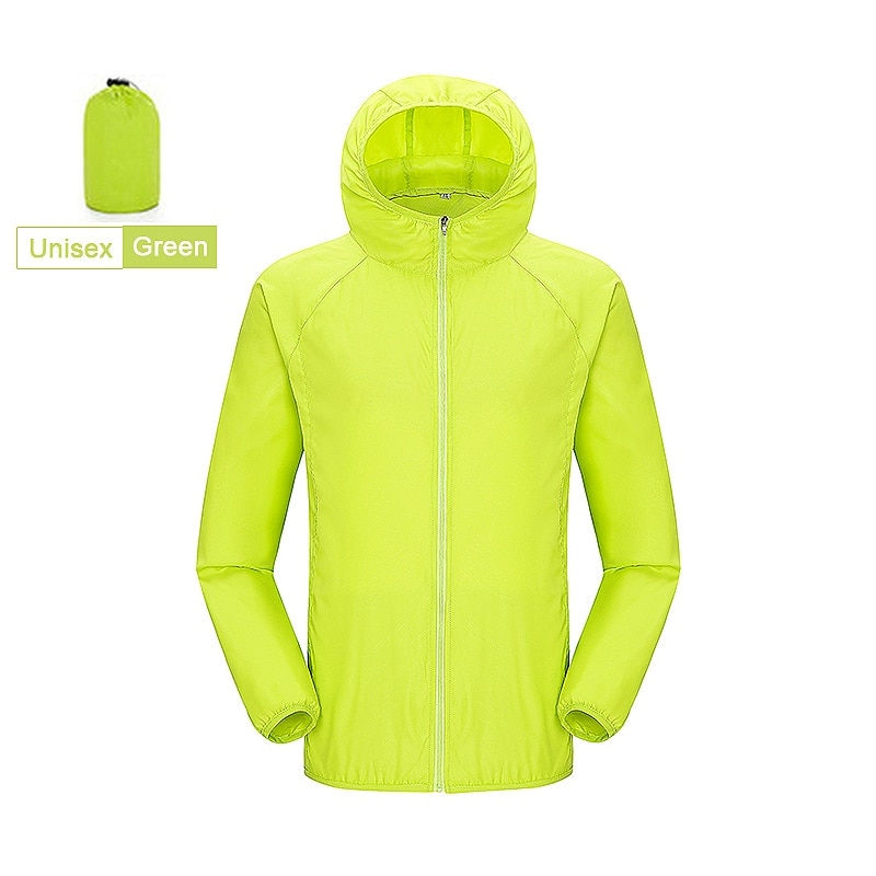 Miniatura: LNGXO Unisex Hiking Jacket Men Women Waterproof Quick Dry Camping Windbreaker T