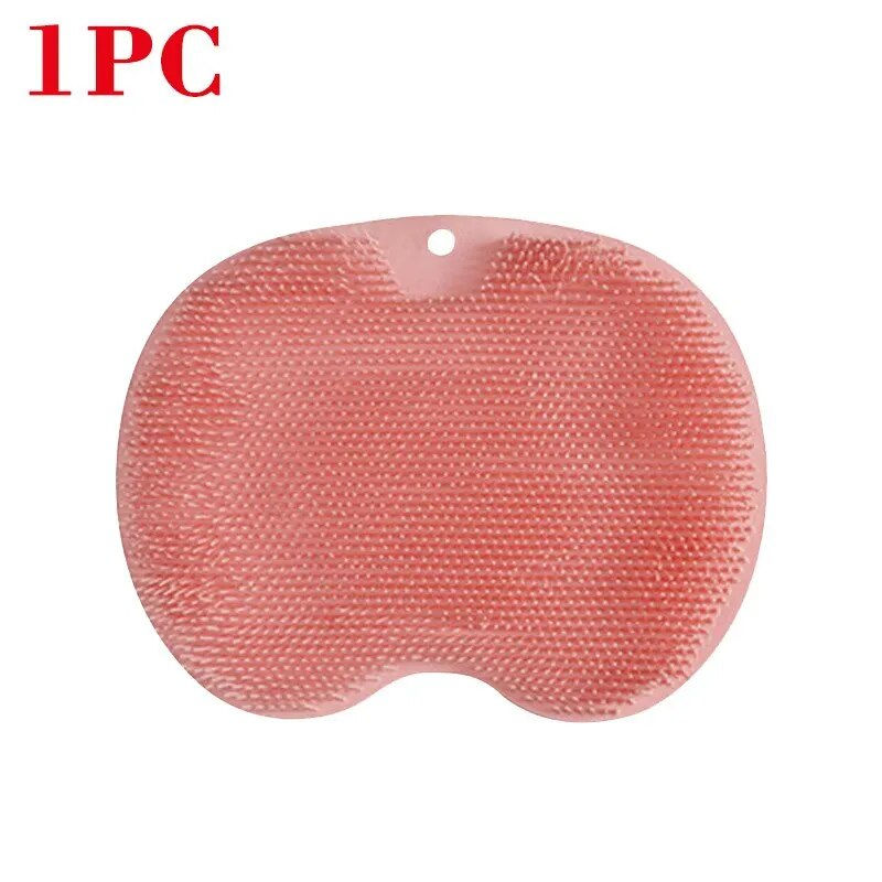 Thumbnail: Exfoliating Shower Massage Scraper Bathroom Non-slip Bath Mat Back Massage Brus