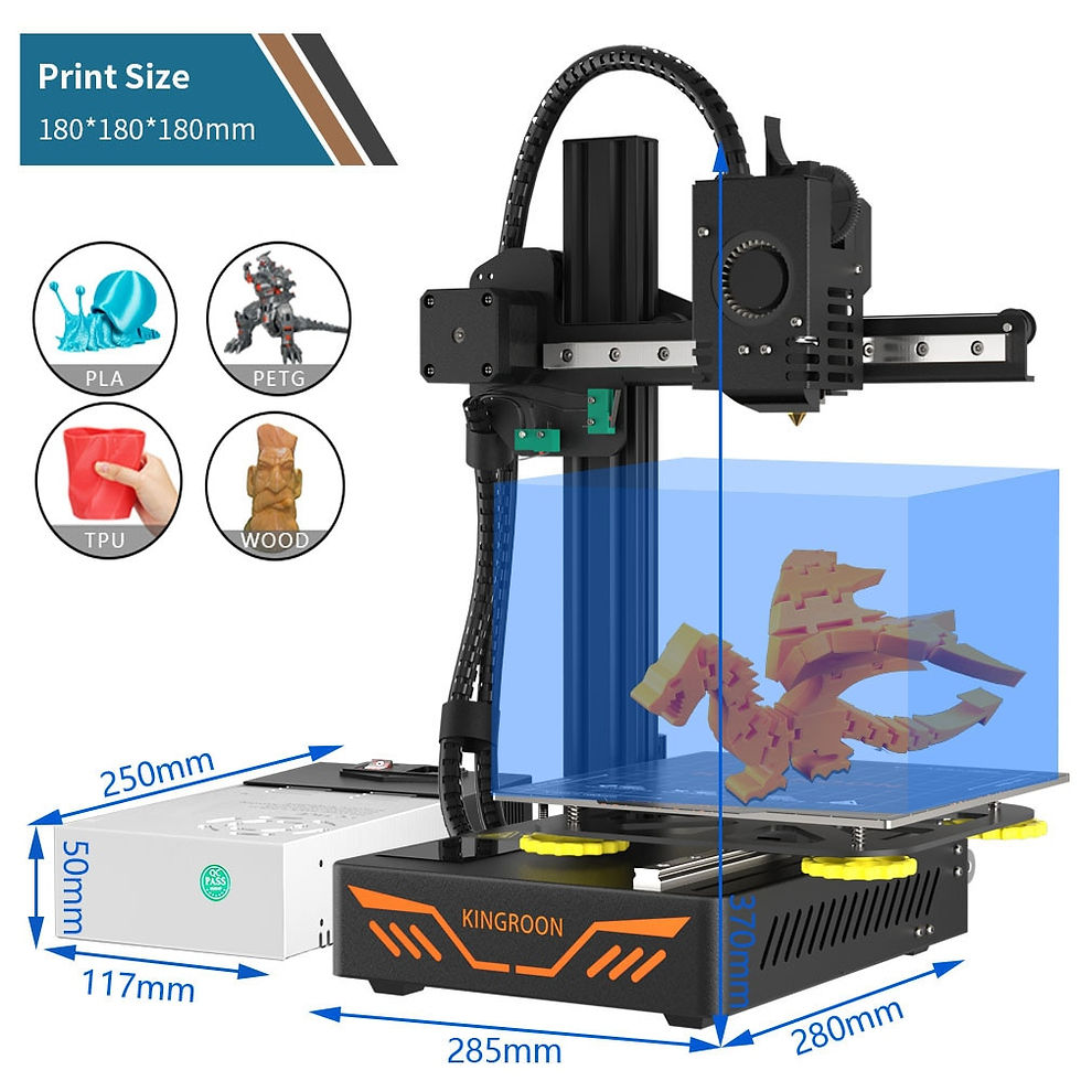 Miniatura: KINGROON KP3S 3D Printer High Precision Printing Upgraded DIY FDM 3d printer Ki