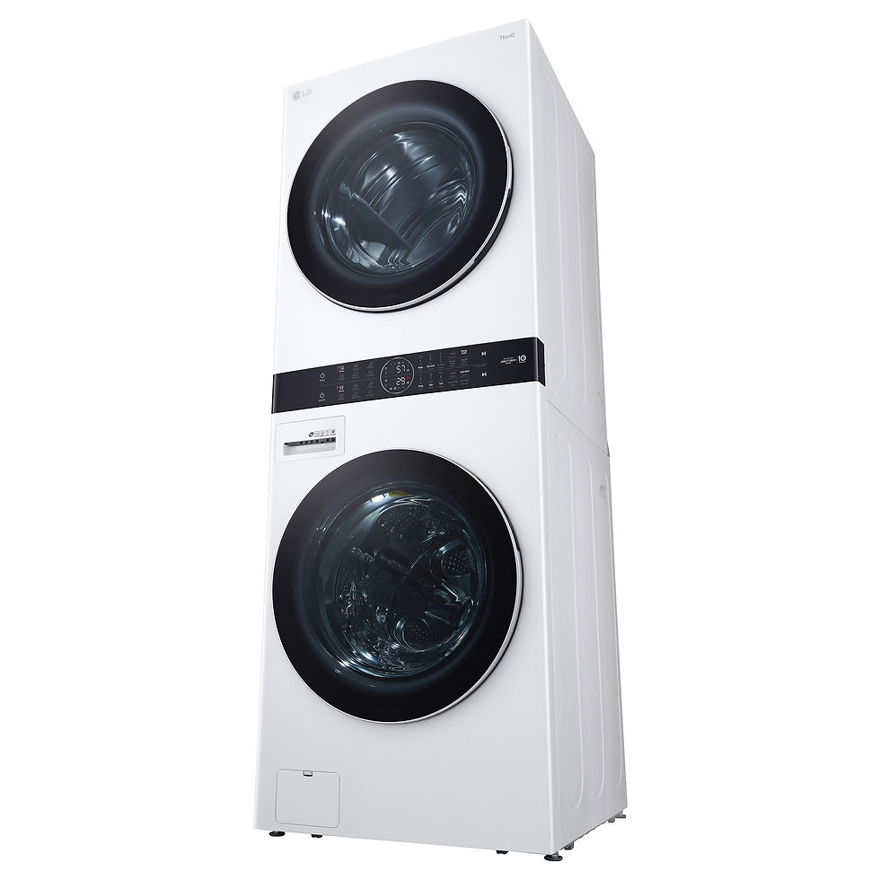 Thumbnail: LG WashTower Single Unit GAS with Center Control 4.5 cu. ft. Front Load Washer