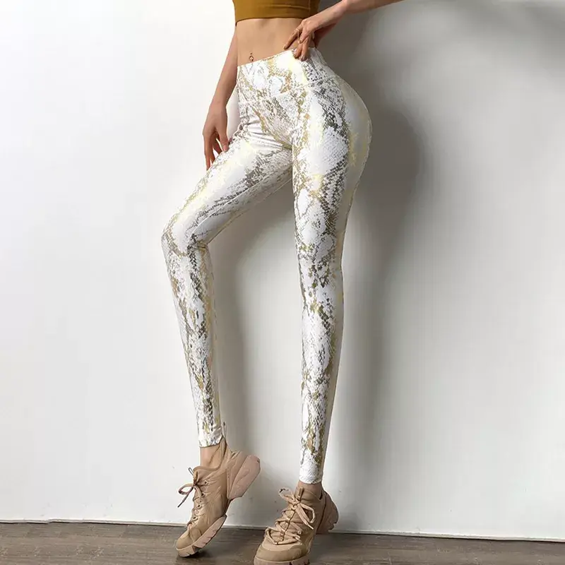 Thumbnail: NEW2023 ASHEYWR Women Printed Leggings Gorgeous Snakeskin High Waist Push