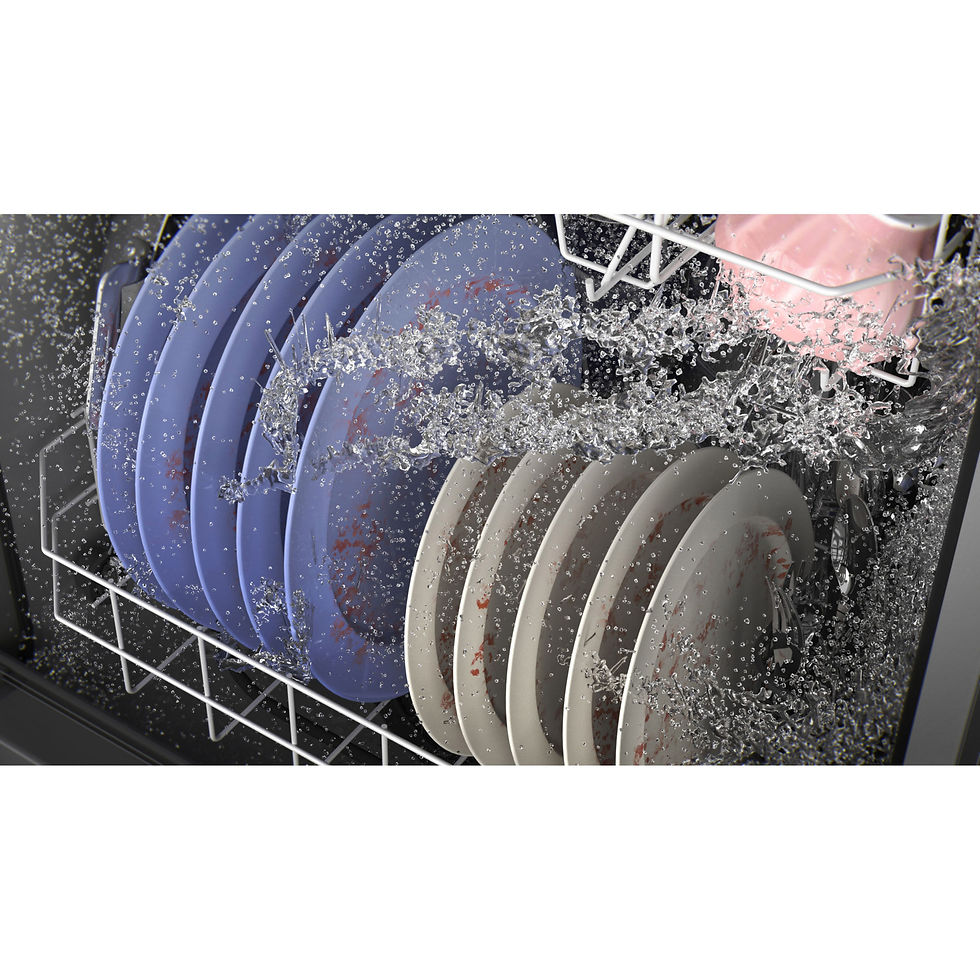 Thumbnail: GE Top Control Dishwasher with Steam + Sani and Dry Boost