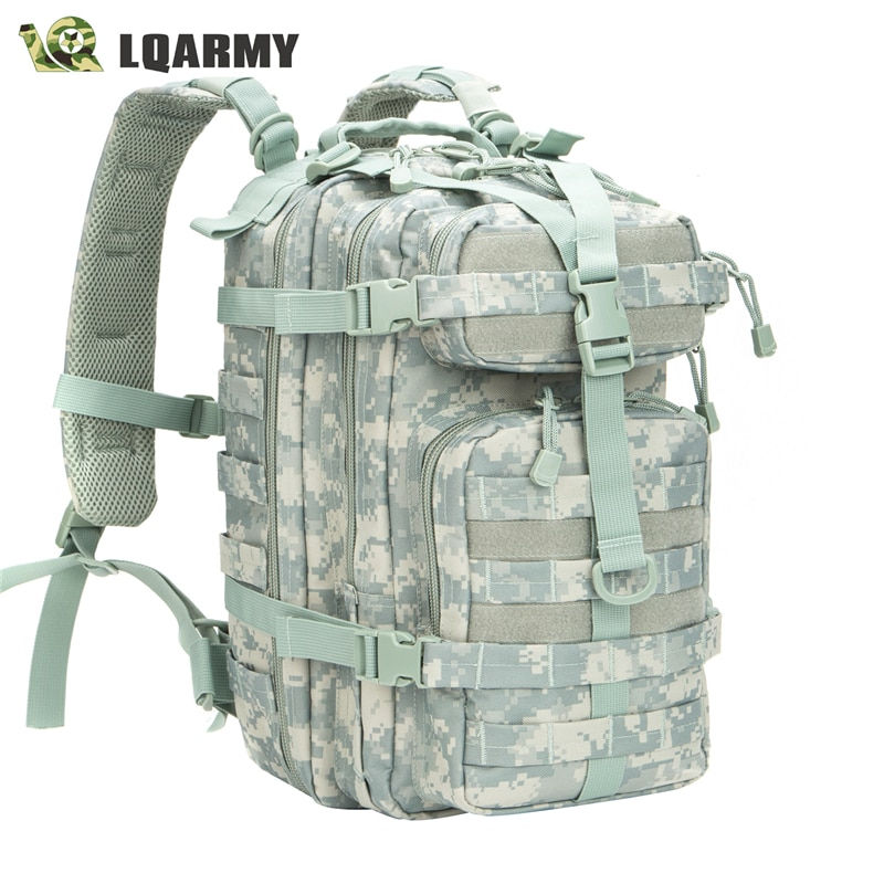 Miniatură: Men Army Military Tactical Backpack 1000D Polyester 30L 3P Softback Outdoor