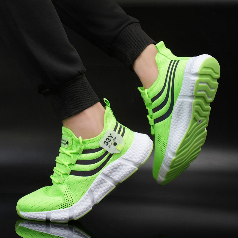 Miniatura: Men Sneakers Breathable Running Shoes for Men Comfortable Classic Casual Sports