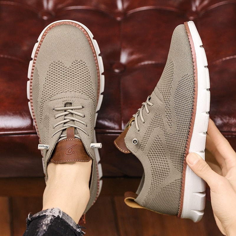Thumbnail: New Stylish Mens Casual Shoes Spring Flyknit Sneakers