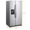 Thumbnail: Whirlpool 21 cu. ft. Side-by-Side Refrigerator with Exterior Ice and Water Disp