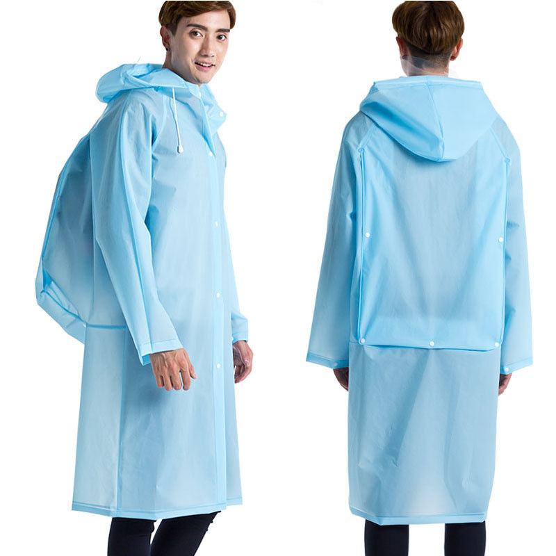 Thumbnail: Men's And Women's Outdoor Waterproof Schoolbag Raincoat