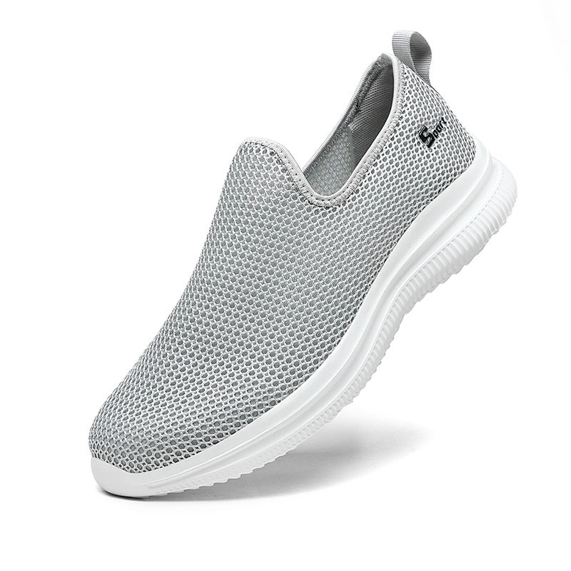 Thumbnail: Summer Mesh Men Shoes Lightweight Sneakers Men Fashion Casual Walking Shoes 202