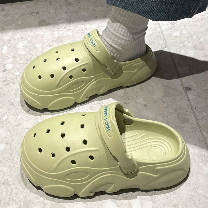 Thumbnail: High Quality Women Summer Beach Slippers Fashion Home Soft Anti Slip EVA Shoes