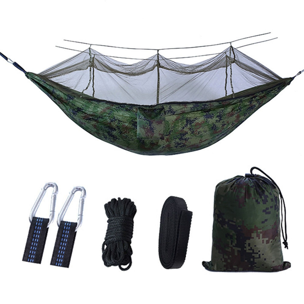 Tourist Sleeping hammock 260x140cm Outdoor Camping Hammock 1-2 Person Go Swing