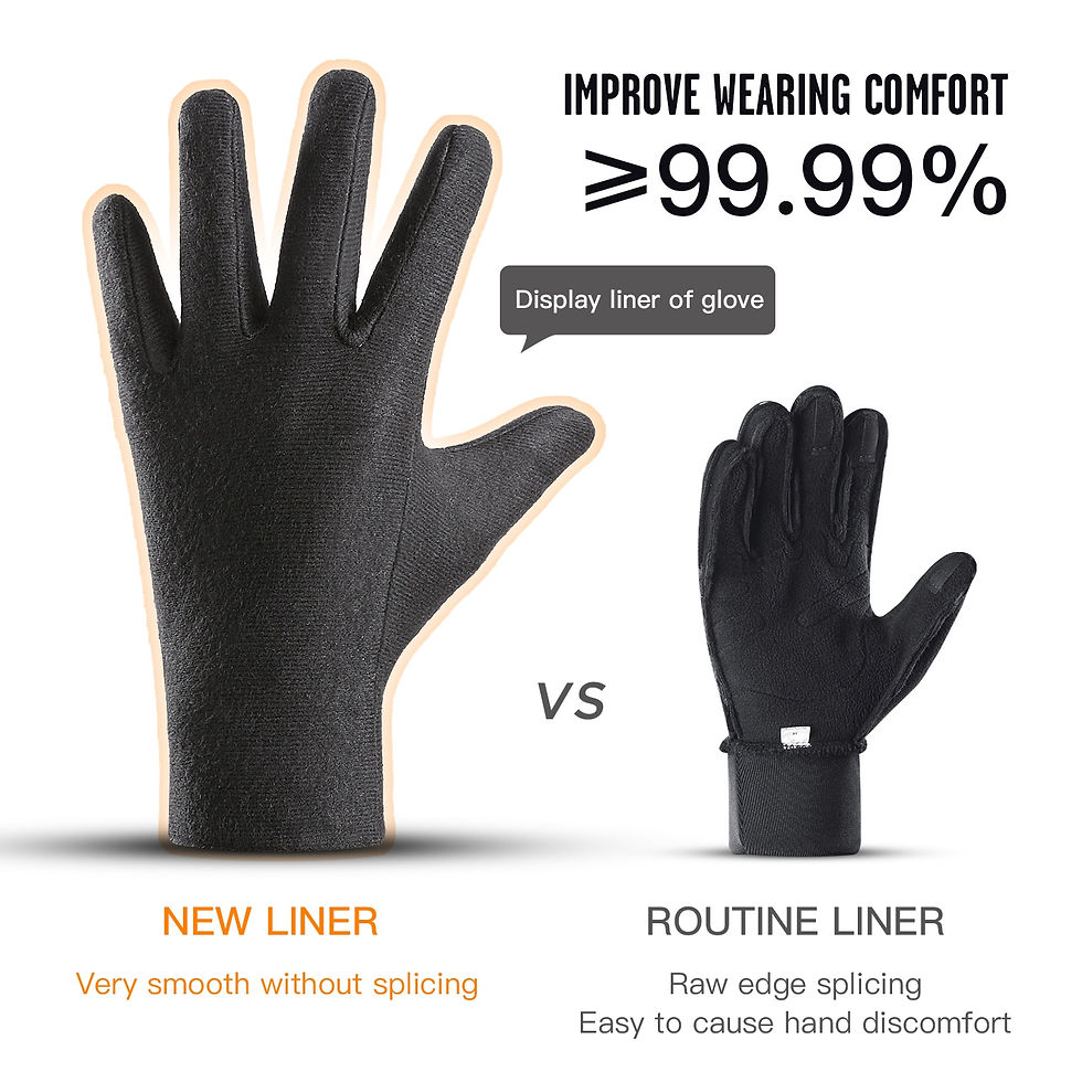 Küçük resim: Cycling Gloves Touch Screen Motorcycle Gloves Outdoor Scooter Windproof Sports
