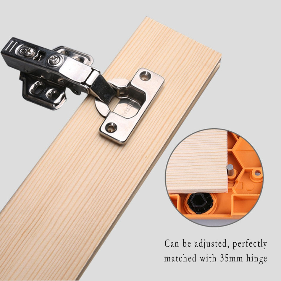 Thumbnail: JIGHOLE 35mm Concealed Hinge Jig Kit Woodworking Tools Suitable for Face Frame