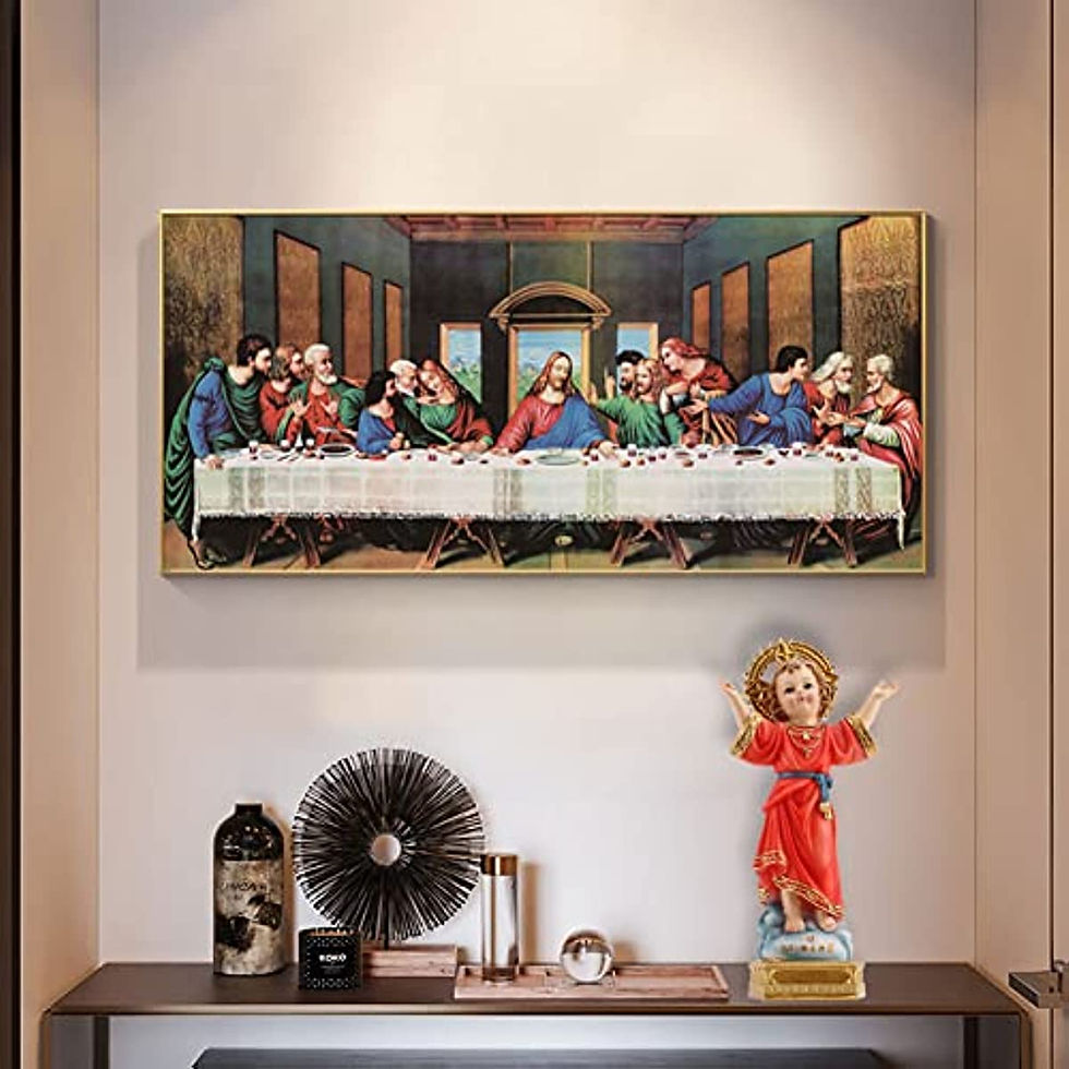 Thumbnail: 8" H Divino Nino Statue, Resin Full-color Religion Gift With Open Arms Divine