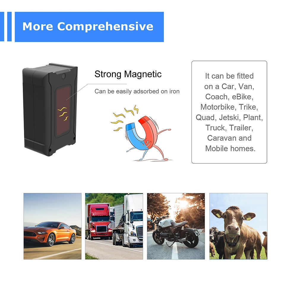 Thumbnail: 5m Accuracy GPS Tracker APP Remote Tracking Vehicle Anti-theft for Car Truck Mo