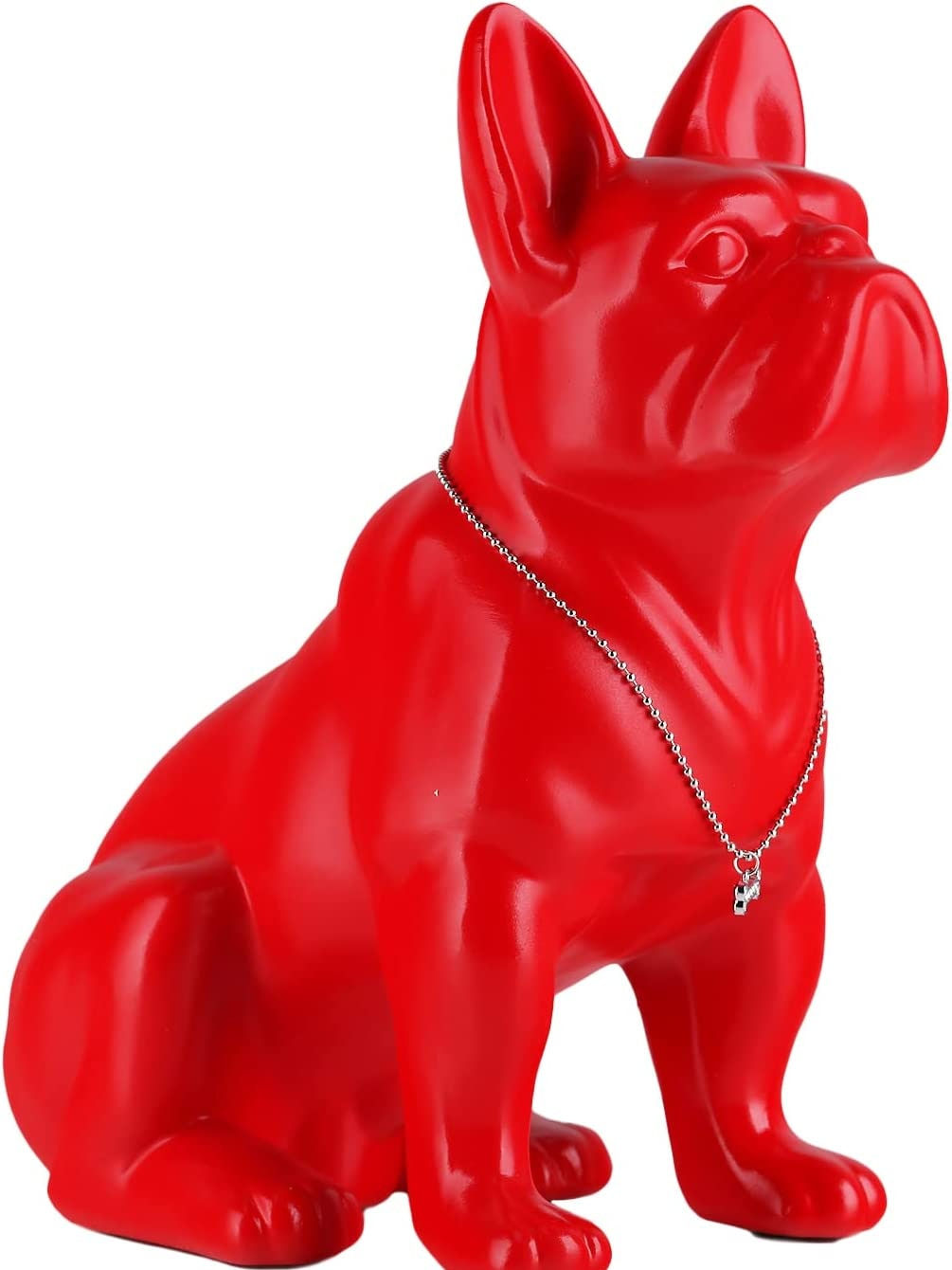 Resin English Bulldog Statue French Bulldog Sculpture Home Decor Modern