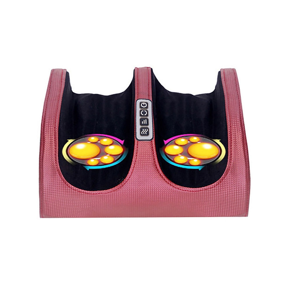 תמונה ממוזערת: Hot Compression Electric Foot Massager Heating Therapy Shiatsu Kneading Roller