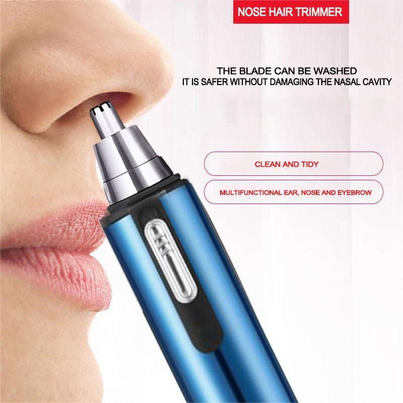 Miniaturebillede: Men Nose Hair Trimmer Nose Hair Shaver Battery Electric Men Nose Hair Shaver Me