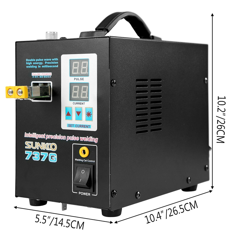 Thumbnail: VEVOR 737G Spot Welder Welding Machine for 18650 Lithium Battery Pack 1.5