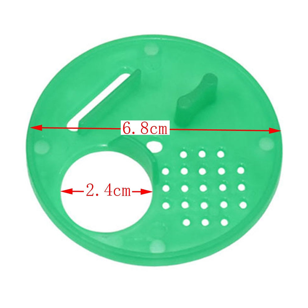 Thumbnail: 5 Pcs Beekeeping Tools Beehives Plastic Round Beehives Nest Door Vents Bee