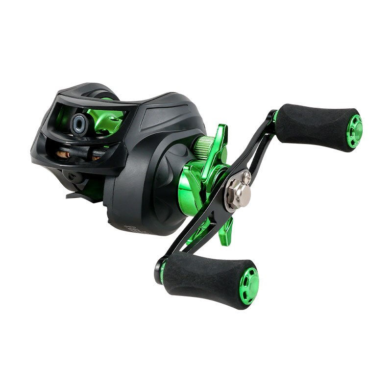 Miniatura: Fishmx Fishing Reel 7.2:1 Gear Ratio Max Drag 10kg Baitcasting Reel with Alumin