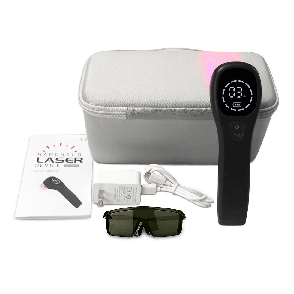 Thumbnail: LLLT Cold Laser Therapy Device 650nm 808nm Sport Injuries Sciatica Heel Spurs