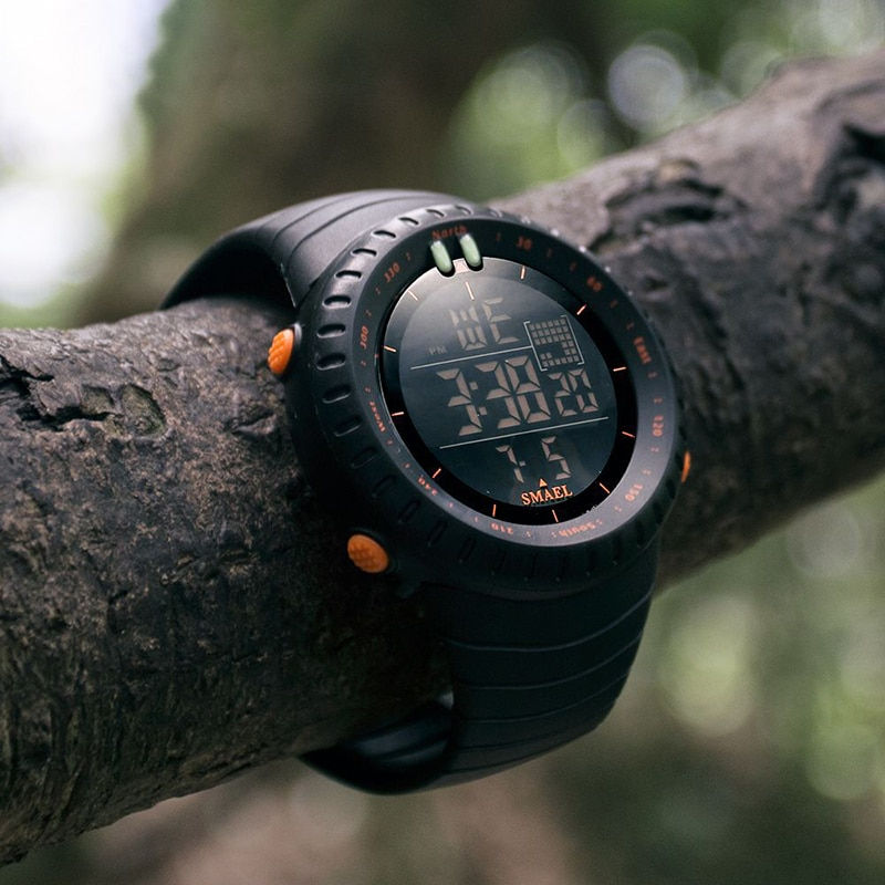 Thumbnail: SMAEL Brand Men's Digital Watches 2022 Luxury Waterproof Modern Clock Male Date