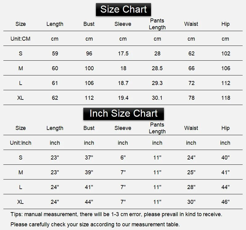 Miniatura: Women Pajamas Sets Short Sleeve Nightwear Top and Pants Sleepwear 3 Piece Pjs L
