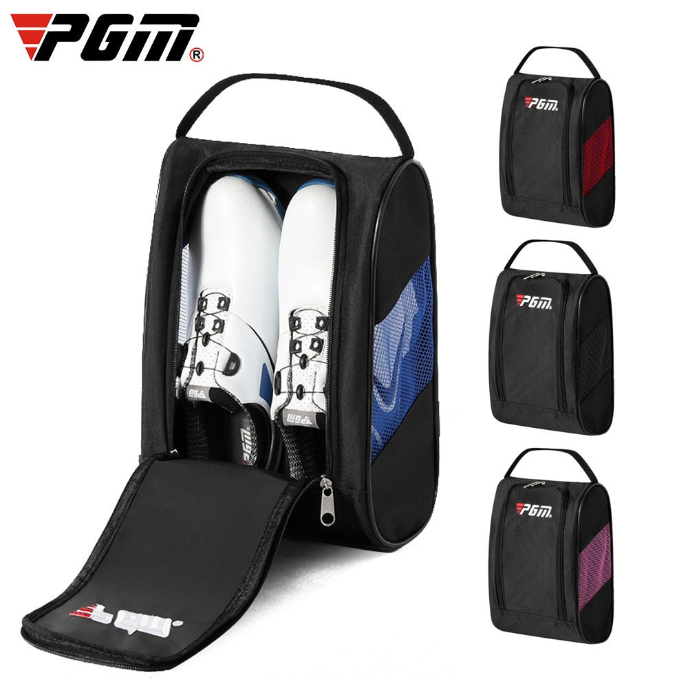 PGM Portable Mini Golf Shoe Bag Nylon Carrier Bags Golfball Holder Lightweight