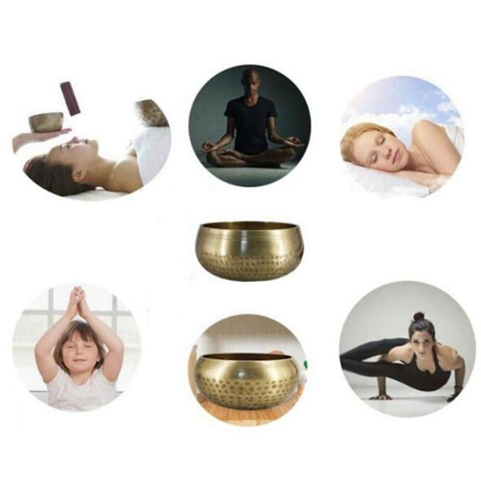 Miniature : Bowl Sing Bowl Nepalese Buddhist Tibetan Chanting Yoga Meditation Bowl Buddhist