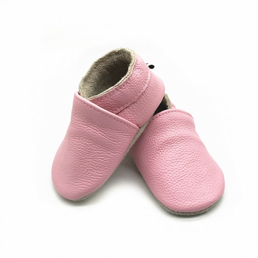 Thumbnail: Baby Shoes Cow Leather Bebe Booties Soft Soles Non-slip Footwear Toddler First