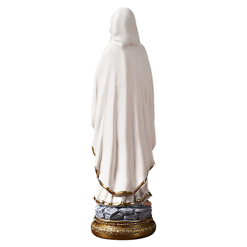Miniature : Virgin Mary Statue Garden Art Sculpture Yard Lawn Decoration Jesus Statue Bless